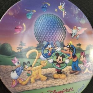 Disney collectors plate